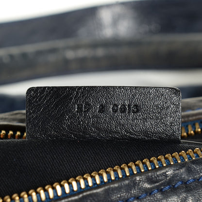 Givenchy Tumbled Sheepskin Medium Pandora Navy 10 of 13