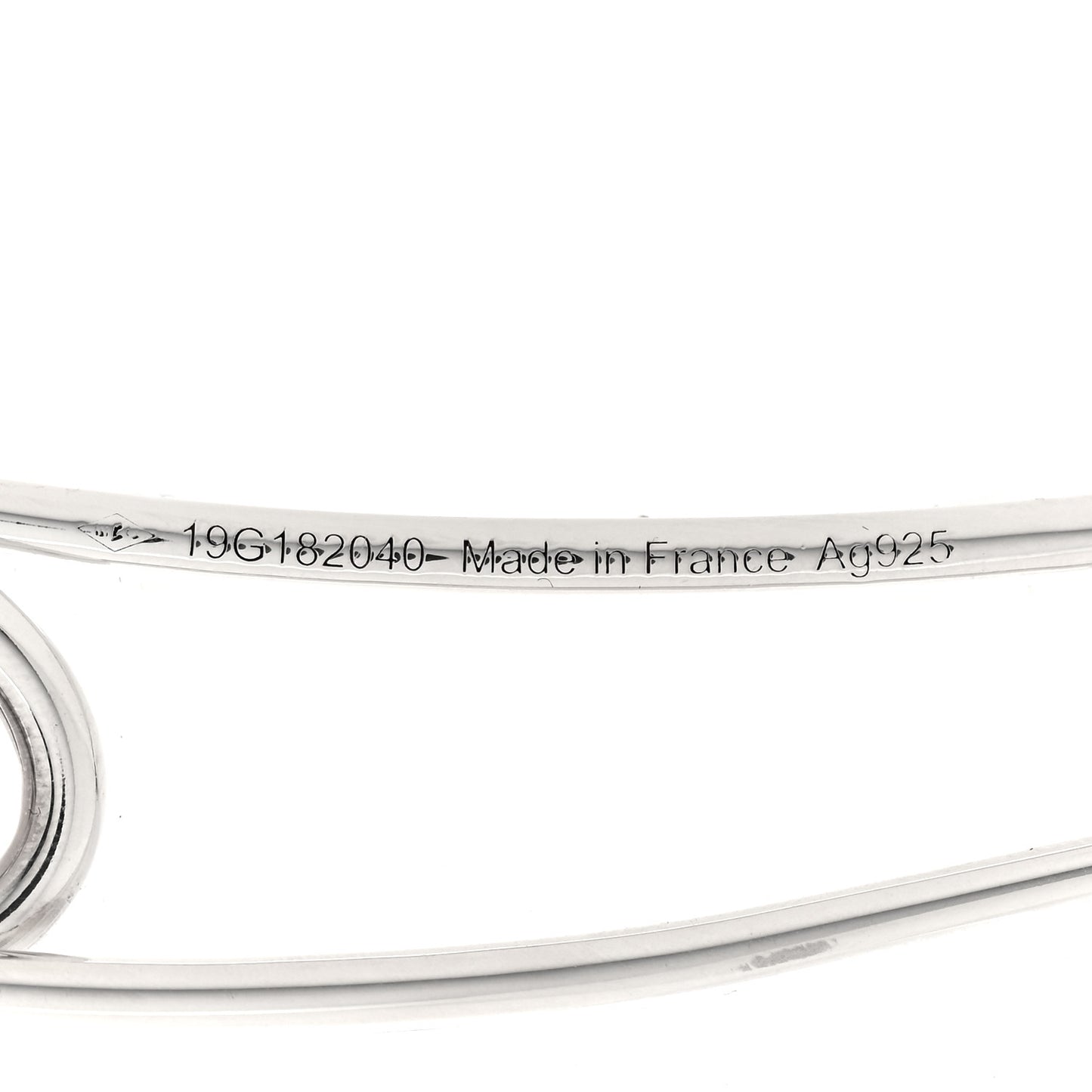 Sterling Silver Chaine d'Ancre Punk Brooch Pin