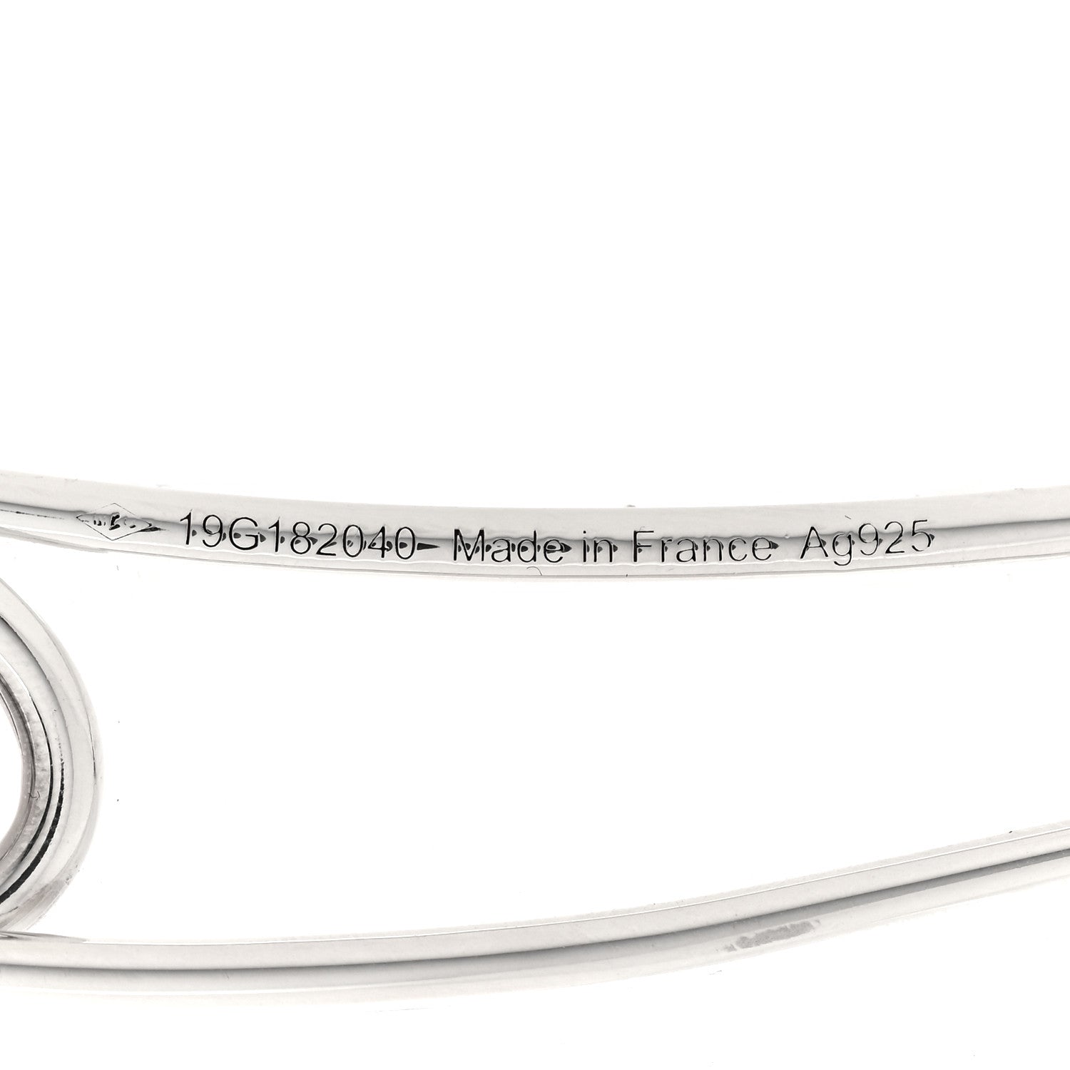 Hermes Sterling Silver Chaine d'Ancre Punk Brooch Pin 3 of 4