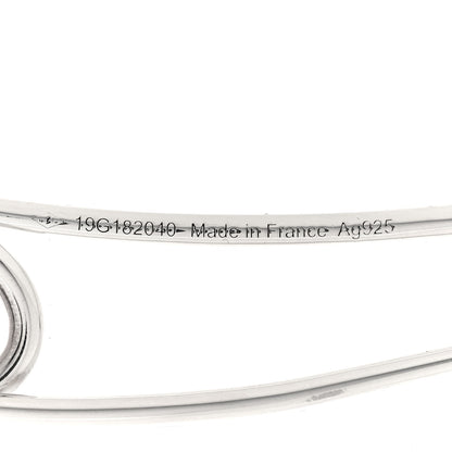 Hermes Sterling Silver Chaine d'Ancre Punk Brooch Pin 3 of 4