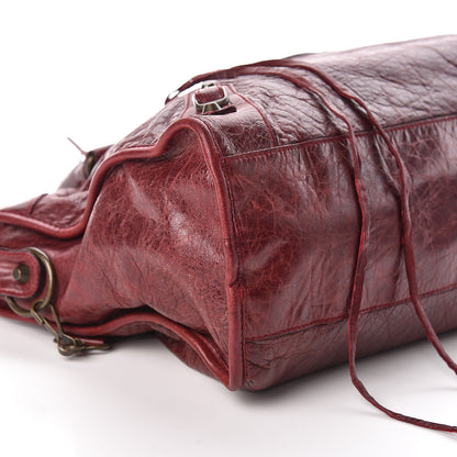 Balenciaga Agneau Classic Hardware City Rouge Grenat 9 of 14