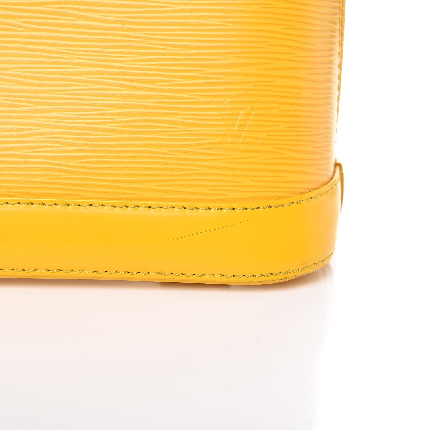 Louis Vuitton Epi Alma BB Citron 8 of 18