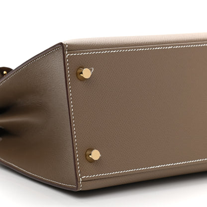 Hermes Epsom Kelly Sellier 28 Etoupe 9 of 11