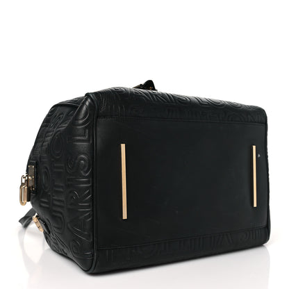 Louis Vuitton Calfskin Embossed Speedy Cube 30 Black 4 of 11