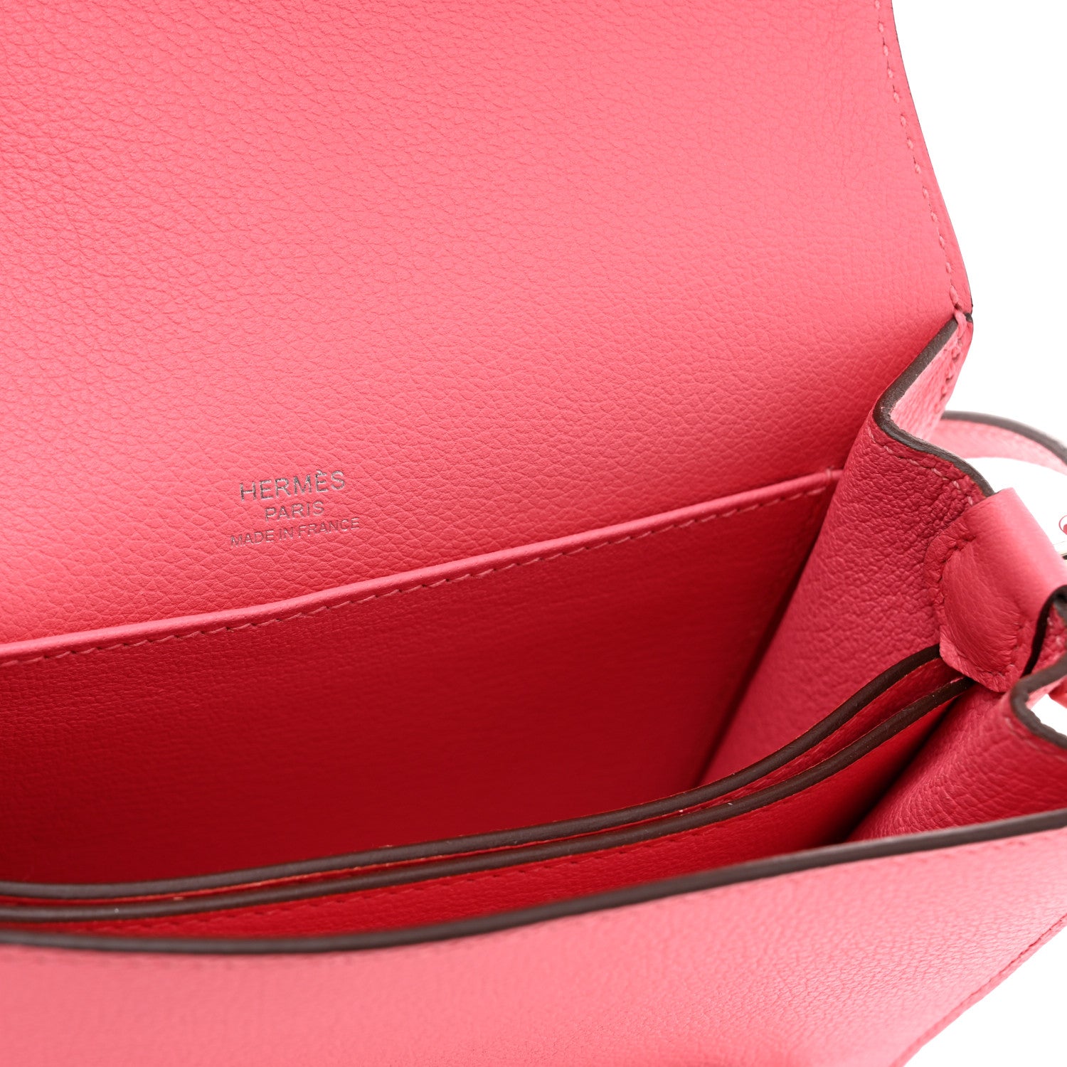Hermes Evercolor Mini Sac Roulis Rose Azalee 6 of 11