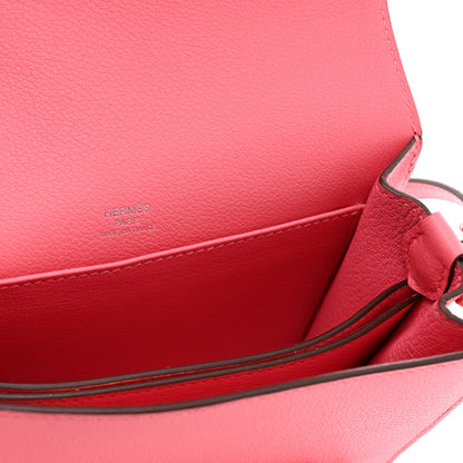 Hermes Evercolor Mini Sac Roulis Rose Azalee 6 of 11