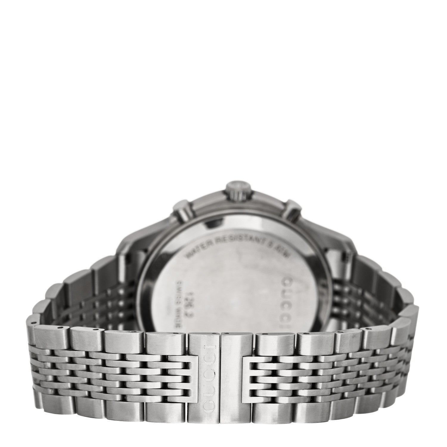 Gucci Stainless Steel 46mm G-Timeless Chronograph Quartz Watch 3 of 4