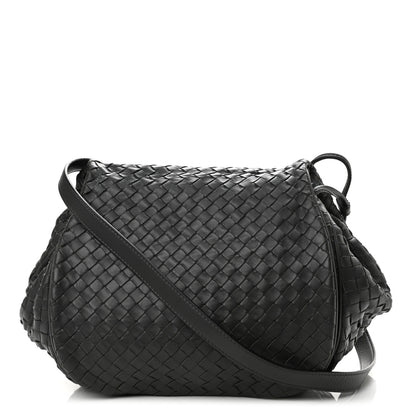 Bottega Veneta Nappa Intrecciato Message Bag Grey 1 of 11