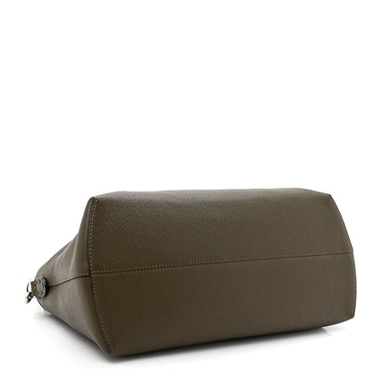 Fendi Cuoio Romano Selleria Large By The Way Boston Bag Wood 4 of 9