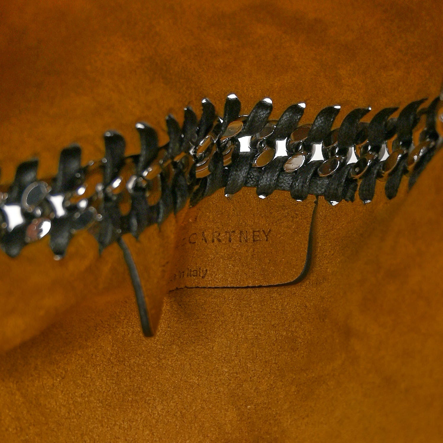 Stella McCartney Shaggy Deer Falabella Reversible Tote Black 7 of 10