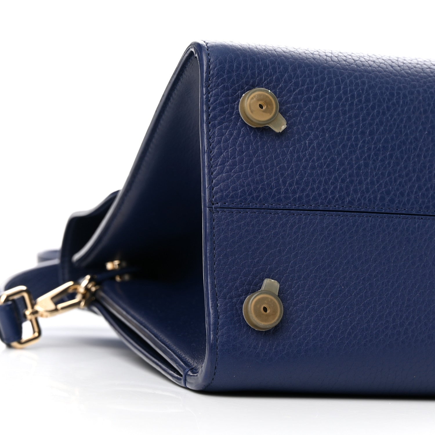 Christian Dior Bullcalf Medium Diorever Flap Navy 7 of 16