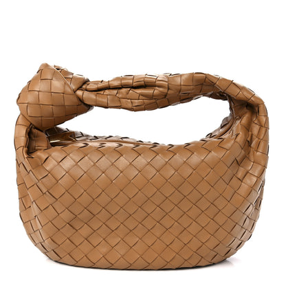 Bottega Veneta Nappa Intrecciato Teen Jodie Hobo Caramel 1 of 12