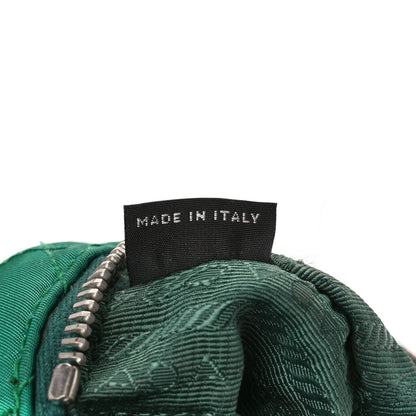 Prada Nylon Tessuto Impuntu Quilted Crossbody Bag Oleandro 8 of 14
