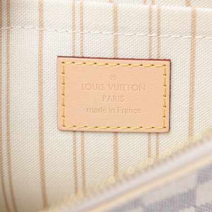 Louis Vuitton Damier Azur Neverfull MM GM Pochette 6 of 8