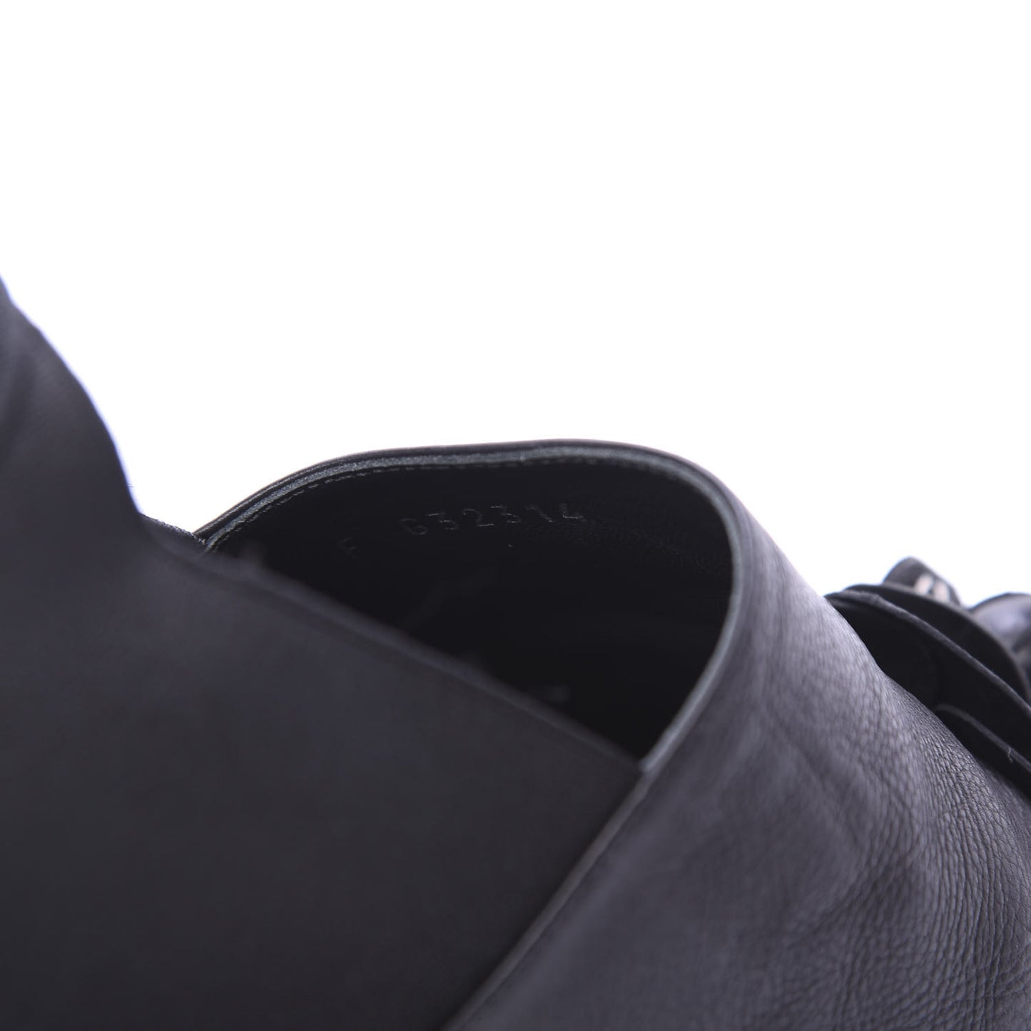 Calfskin Grosgrain Camellia Mocassin Loafers 41 Black