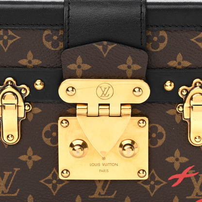 Louis Vuitton Monogram Petite Malle Black 7 of 9