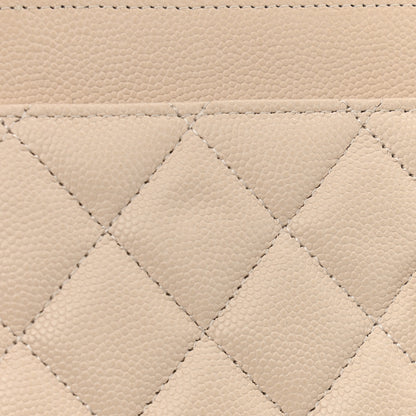 Chanel Caviar Quilted Coco Candy Wallet On Chain WOC Beige 13 of 15