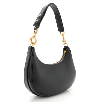 Celine Smooth Calfskin Medium Strap Ava Shoulder Bag Black 3 of 9