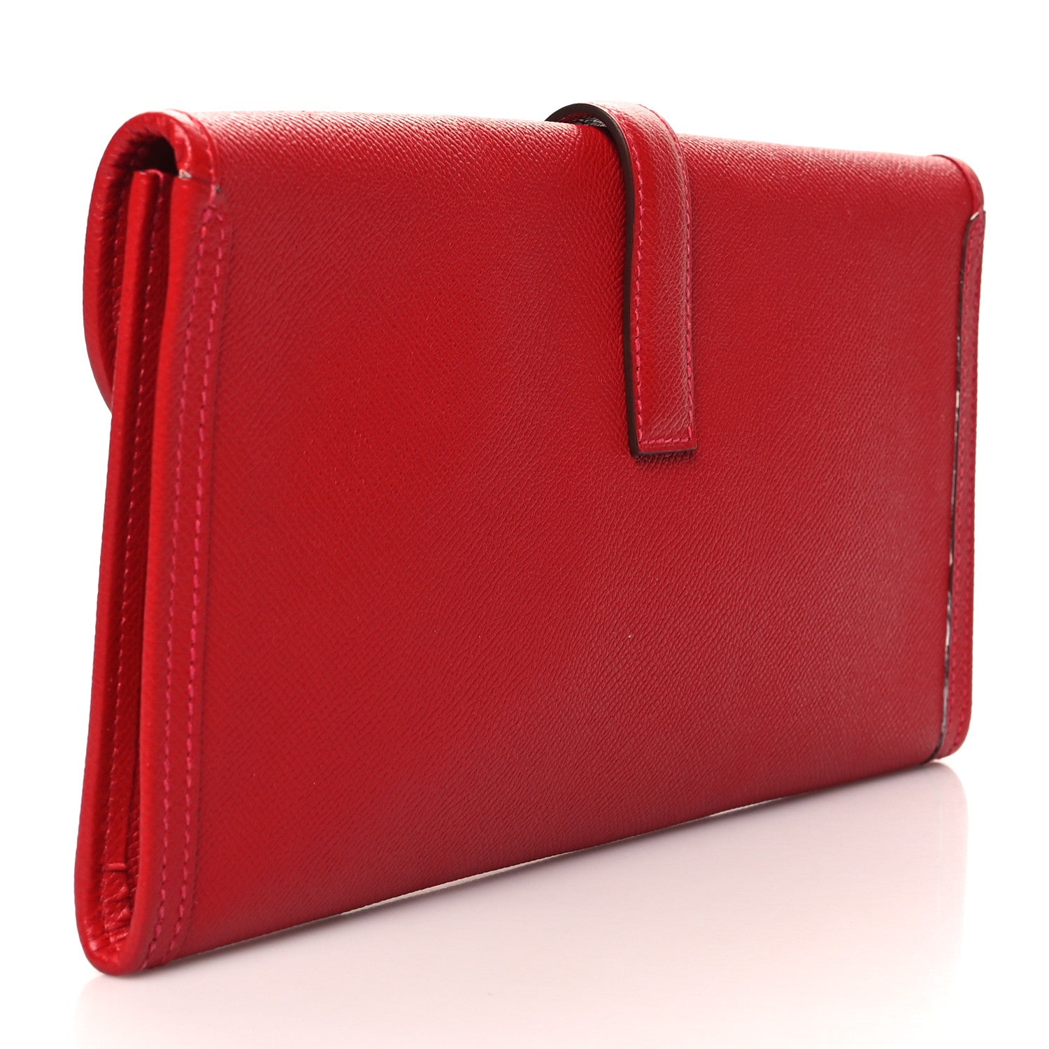 Hermes Epsom Jige Elan 29 Clutch Rouge Casaque 3 of 12