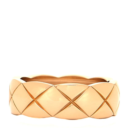 Chanel 18K Yellow Gold Small Coco Crush Ring 52 6 1 of 5