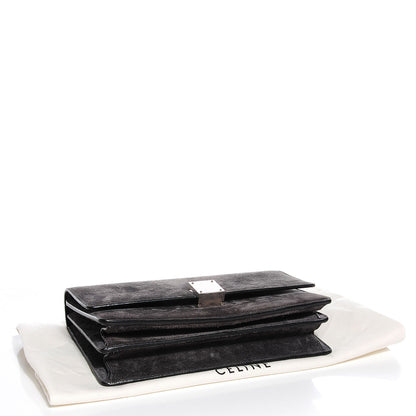 Celine Suede Small Case Bag Gray 4 of 7