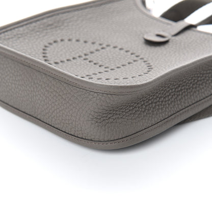 Hermes Taurillon Clemence Evelyne TPM Etain 9 of 9
