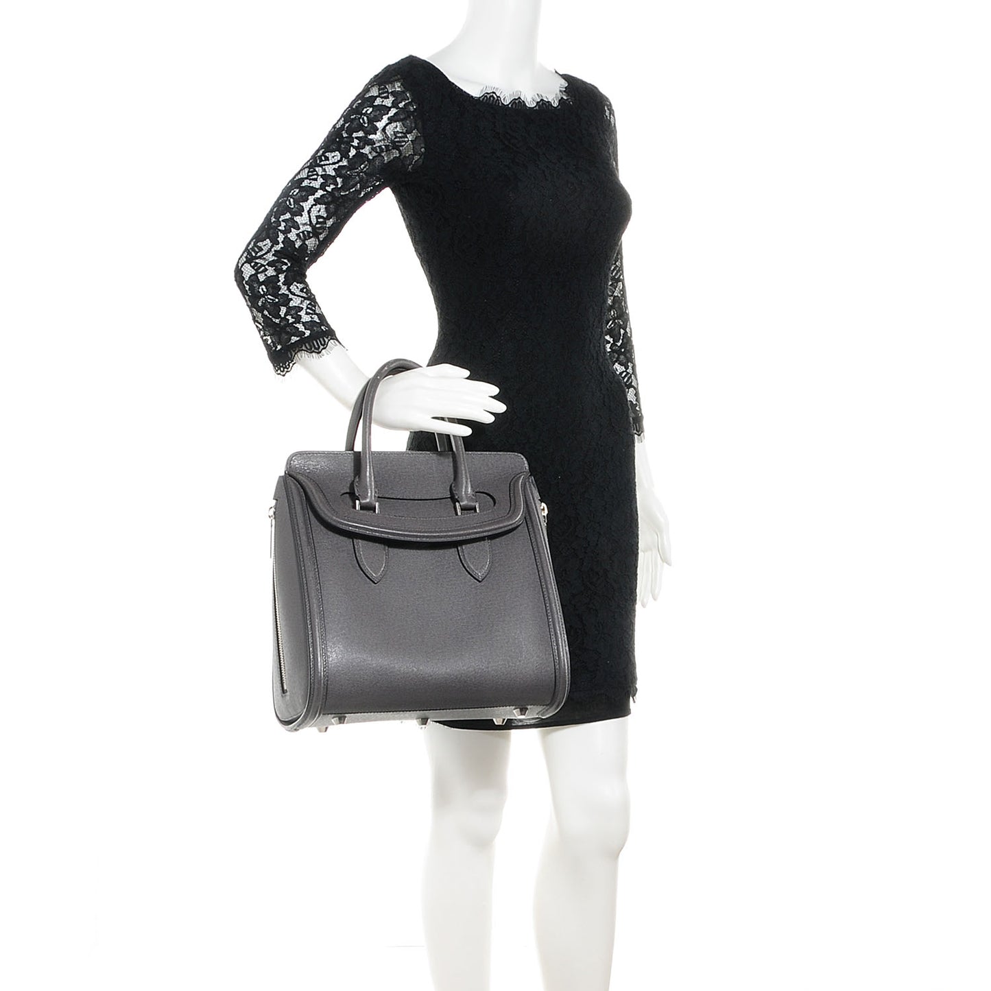 Grain Calfskin Heroine Grey