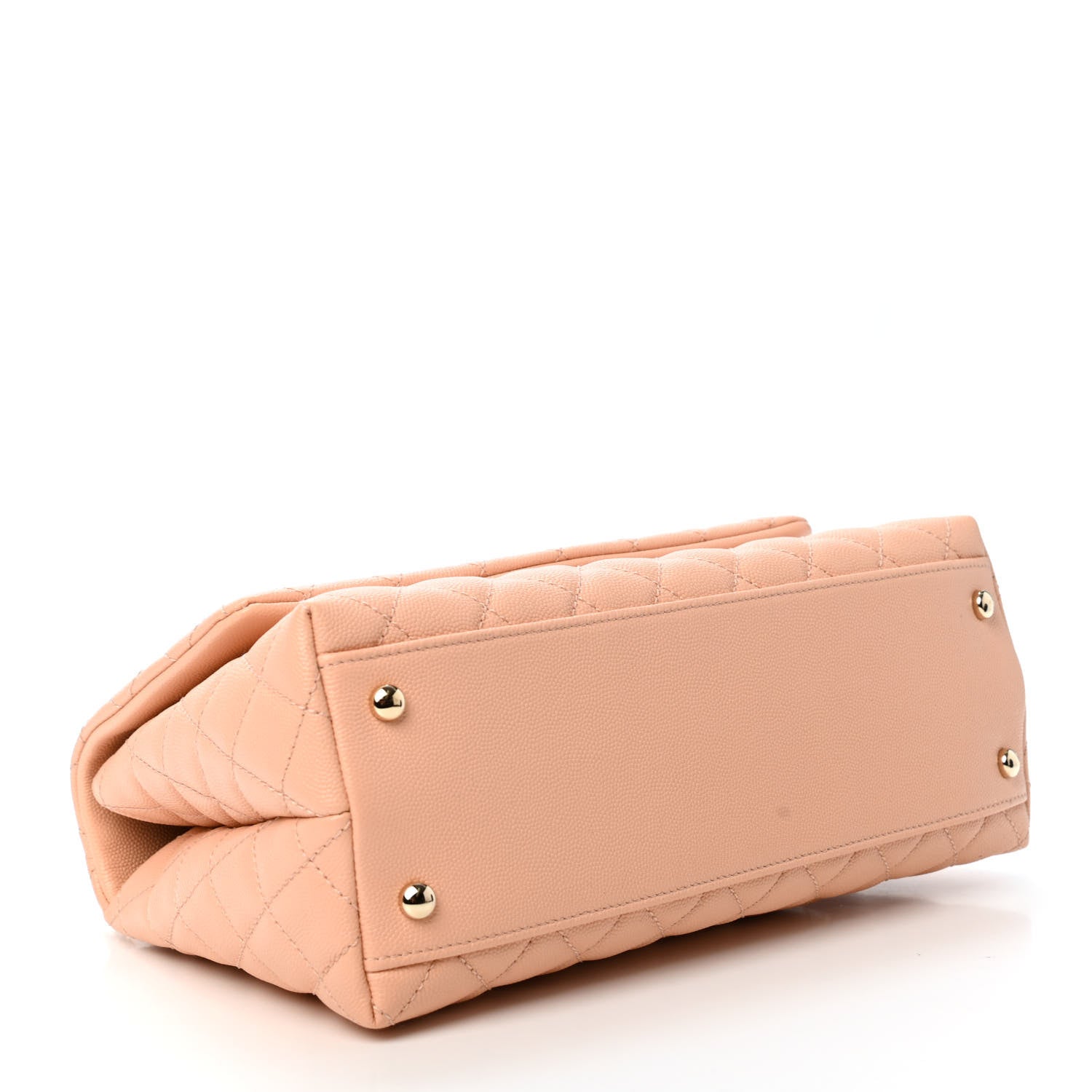 Chanel Caviar Quilted Small Coco Handle Flap Light Pink 3 of 4