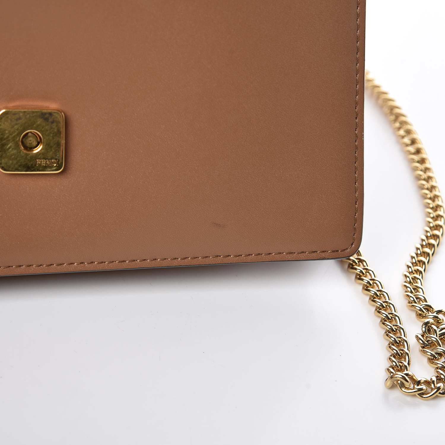 Fendi Vitello F is Fendi Medium Envelope Wallet on Chain Orzo 11 of 15