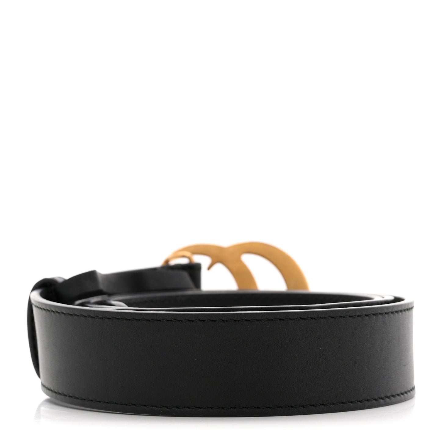 Calfskin Double G 40mm Belt 95 38 Black