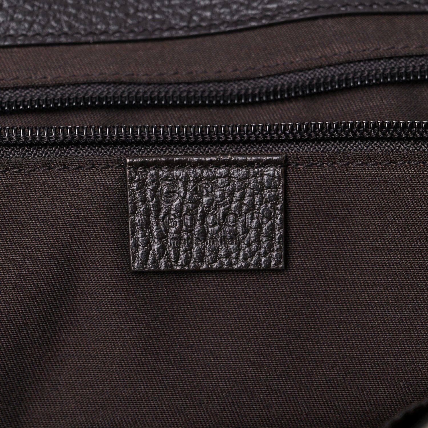 Gucci Monogram Large Flap Messenger Bag Beige Dark Brown 6 of 17
