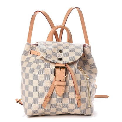 Louis Vuitton Damier Azur Sperone BB Backpack 1 of 6