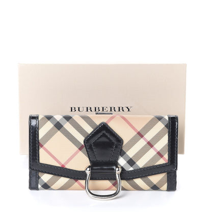 Burberry Nova Check Penrose Continental Wallet Black 14 of 14