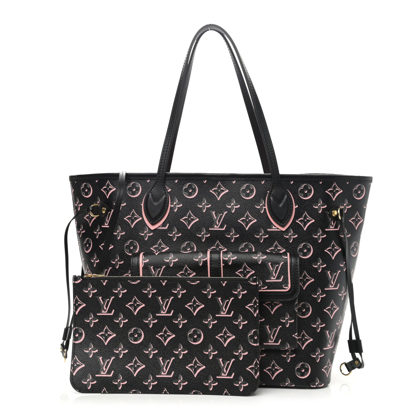 Monogram Fall For You Neverfull MM Black
