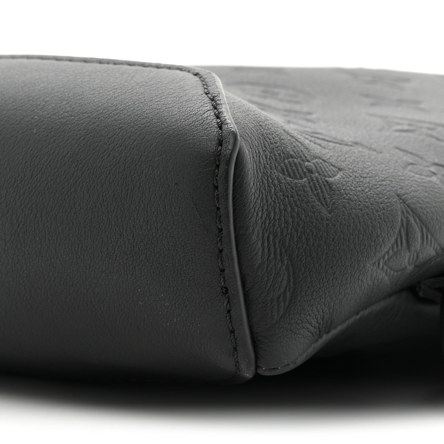 Louis Vuitton Calfskin Shadow Monogram Duo Slingbag Black 8 of 10