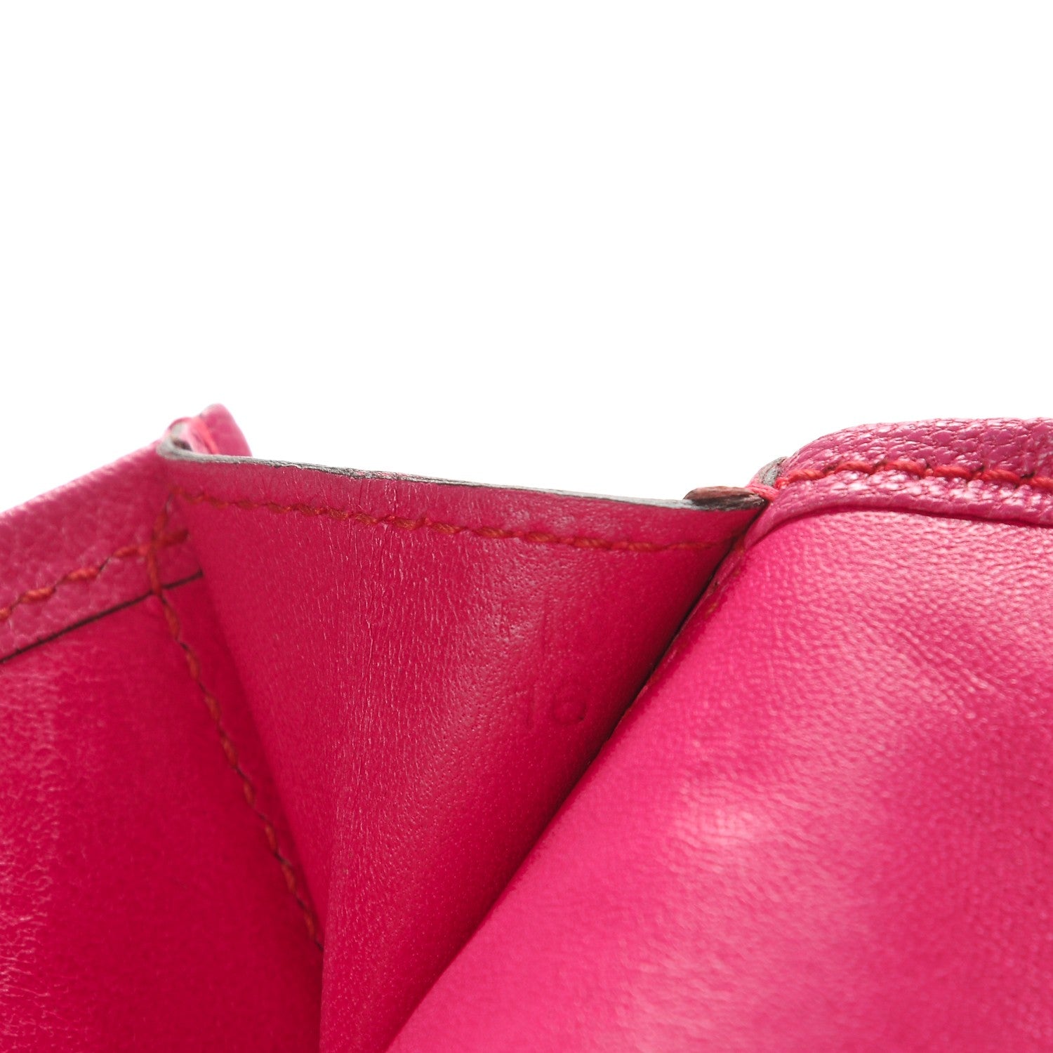 Hermes Chèvre Mysore Jige Elan 29 Clutch Rose Shocking 6 of 8