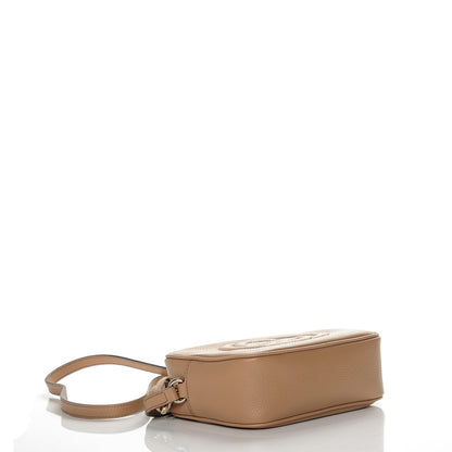 Gucci Pebbled Calfskin Small Soho Disco Bag Rose Beige 4 of 6