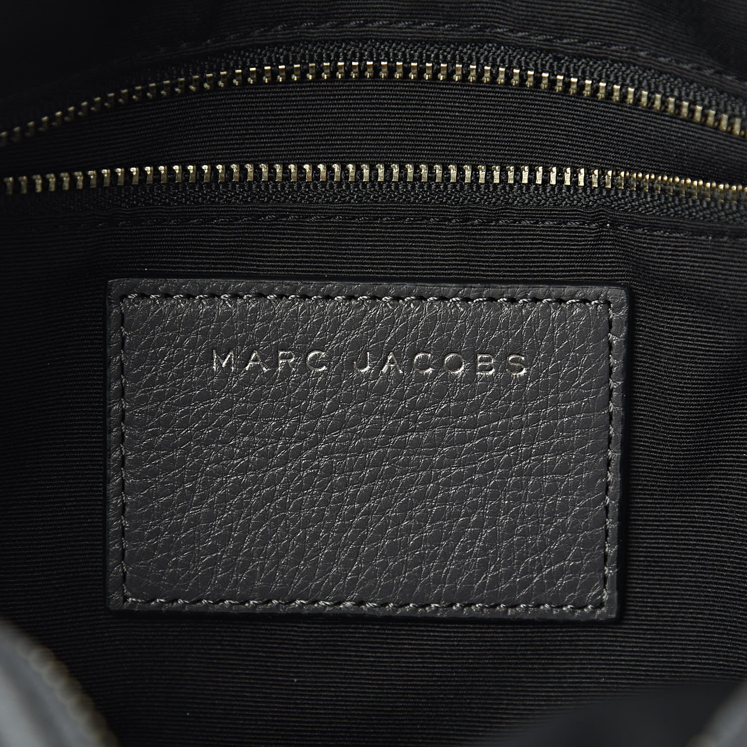 Marc Jacobs Calfskin Recruit Bauletto Satchel Tote Bag Grey 6 of 10