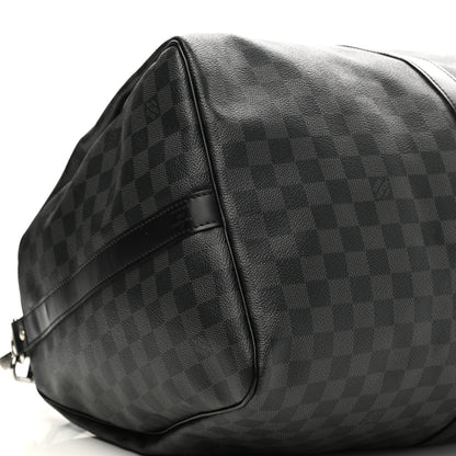 Louis Vuitton Damier Graphite Keepall Bandouliere 55 8 of 9