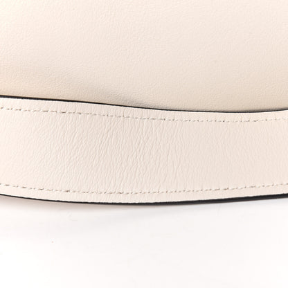 Prada Calfskin Studded Concept Top Handle Bag White 12 of 14