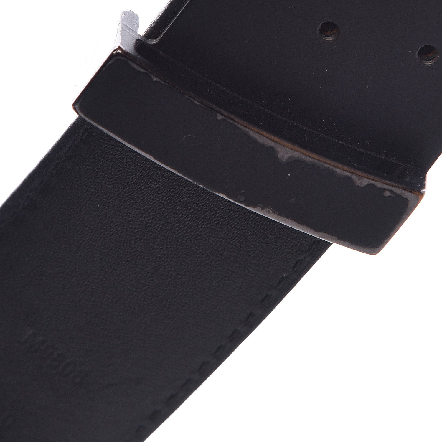 Louis Vuitton Damier Graphite LV Initiales Belt 100 40 7 of 9