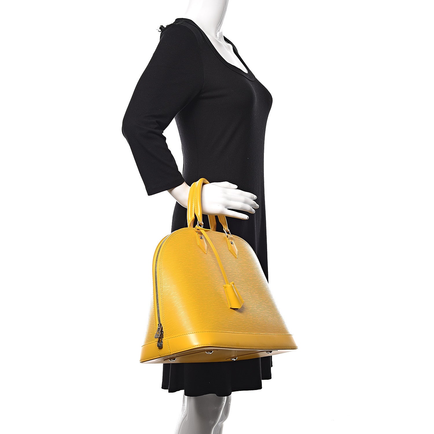 Louis Vuitton Epi Alma GM Citron 2 of 17