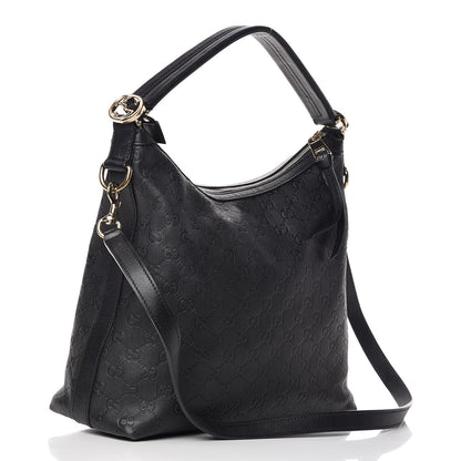 Gucci Guccissima Small Miss GG Hobo Black 3 of 19