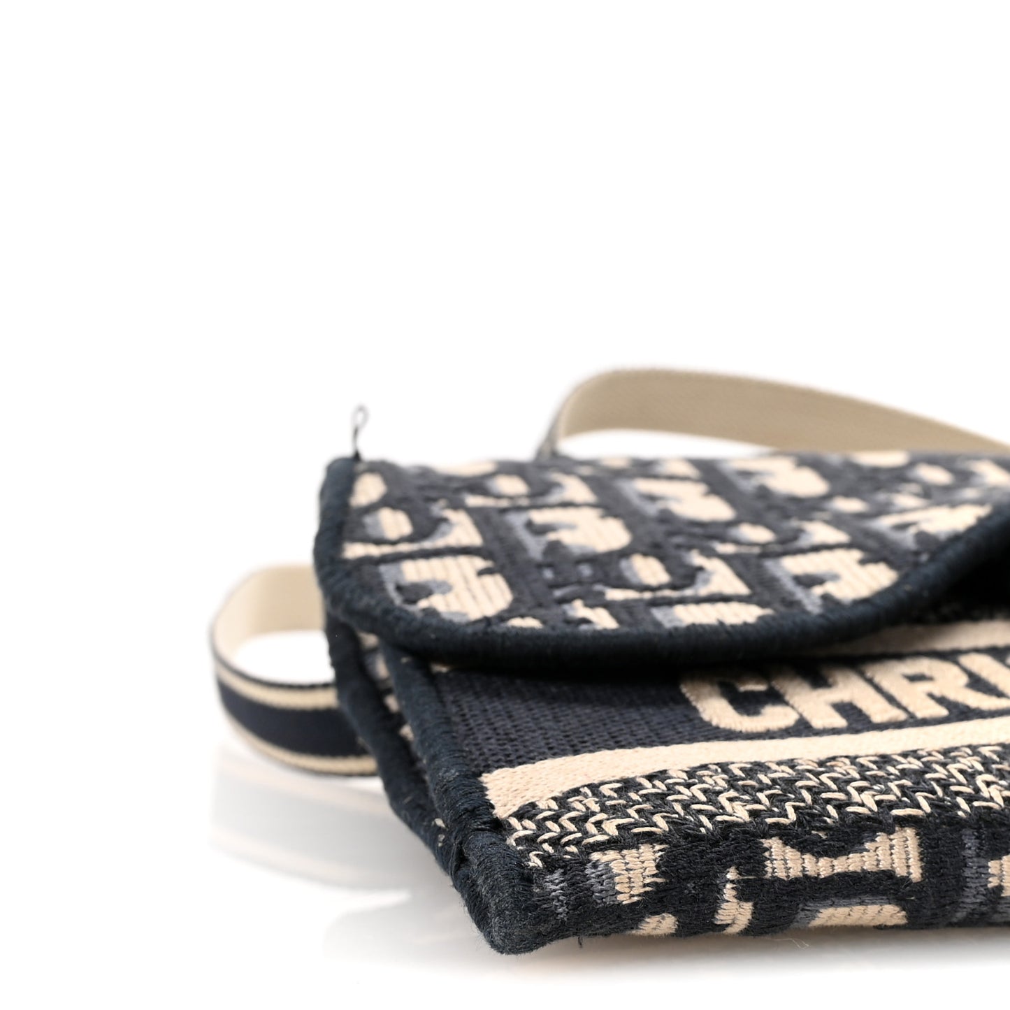 Oblique Slim Saddle Pouch Blue