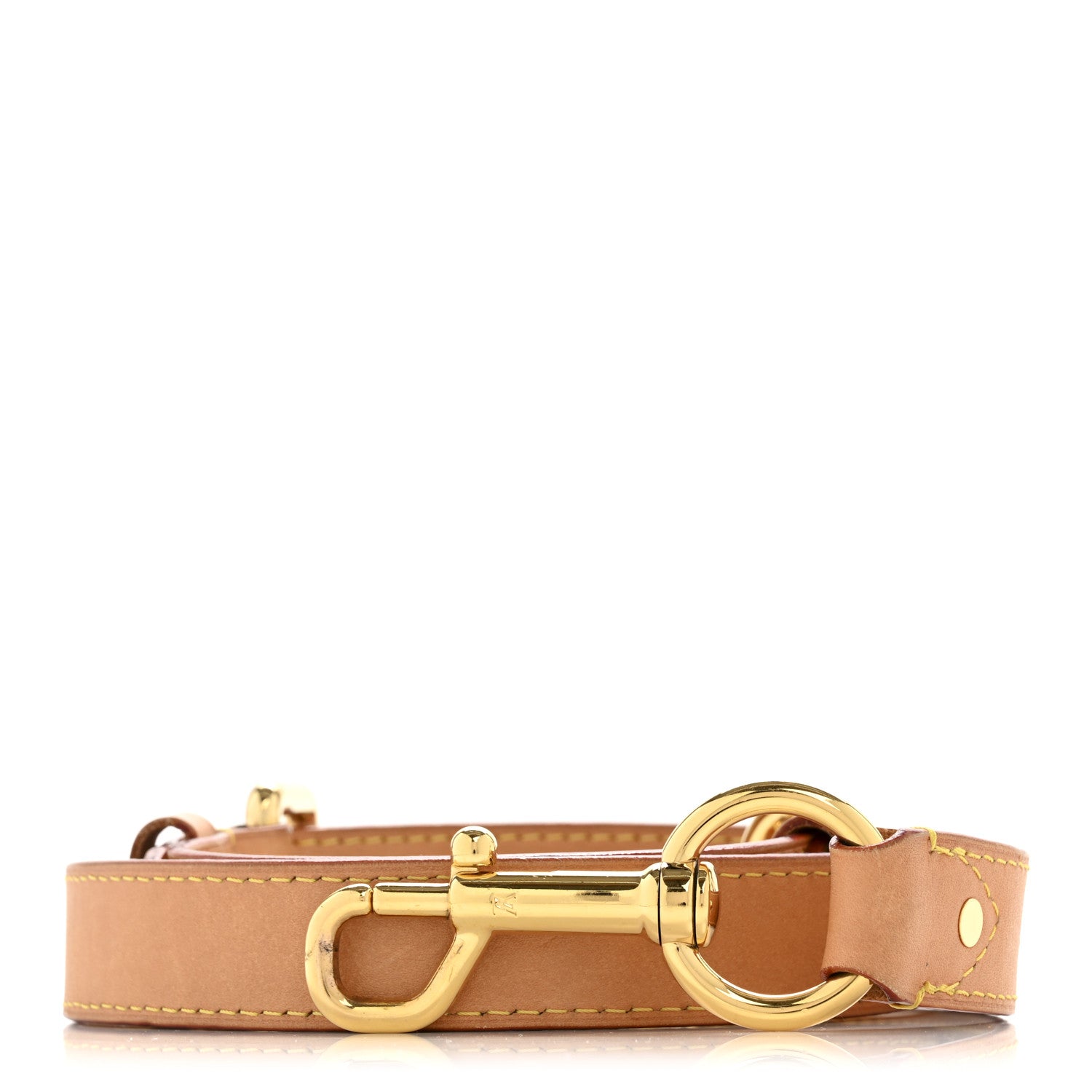 Louis Vuitton Vachetta 25mm Adjustable Shoulder Strap VVN 1 of 5