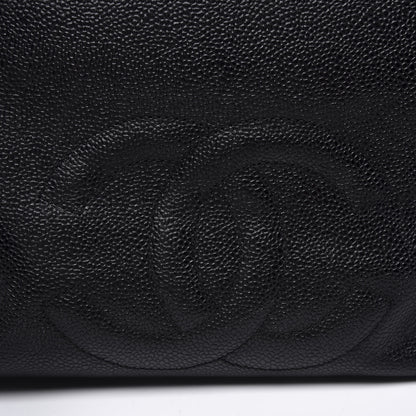 Chanel Caviar XL Weekender Bag Black 9 of 10