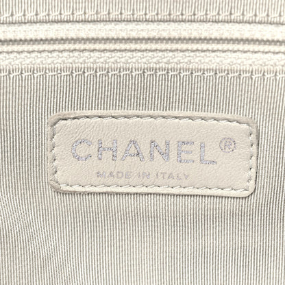 Chanel Washed Lambskin Chain Around Bowler Red 6 of 11