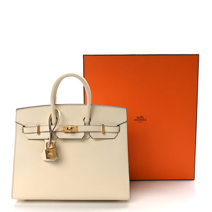 Hermes Epsom Birkin Sellier 25 Nata 13 of 13