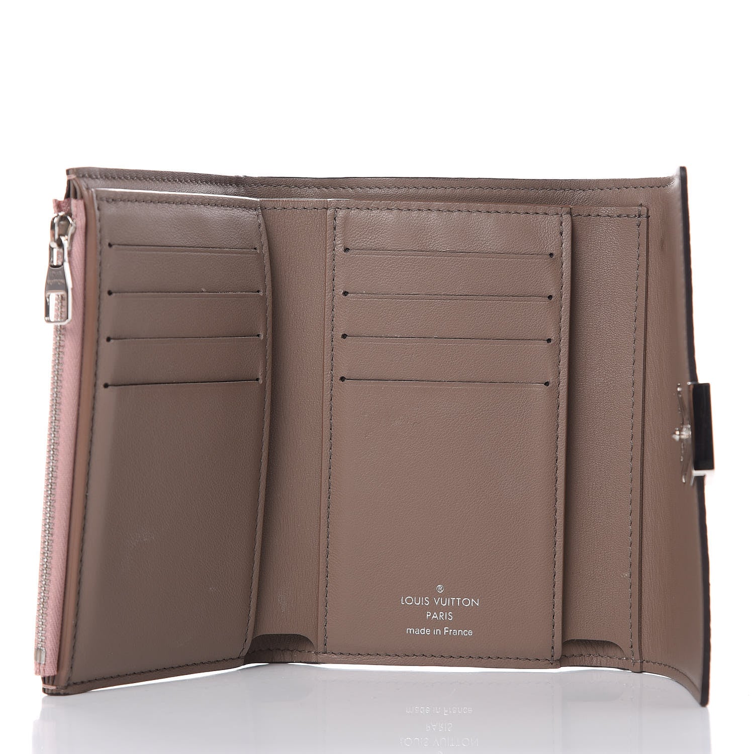 Louis Vuitton Taurillon Capucines Compact Wallet Magnolia 5 of 11