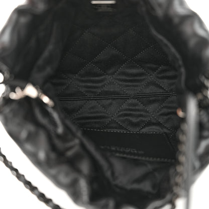 Chanel Shiny Calfskin Quilted Mini Chanel 22 So Black 5 of 11